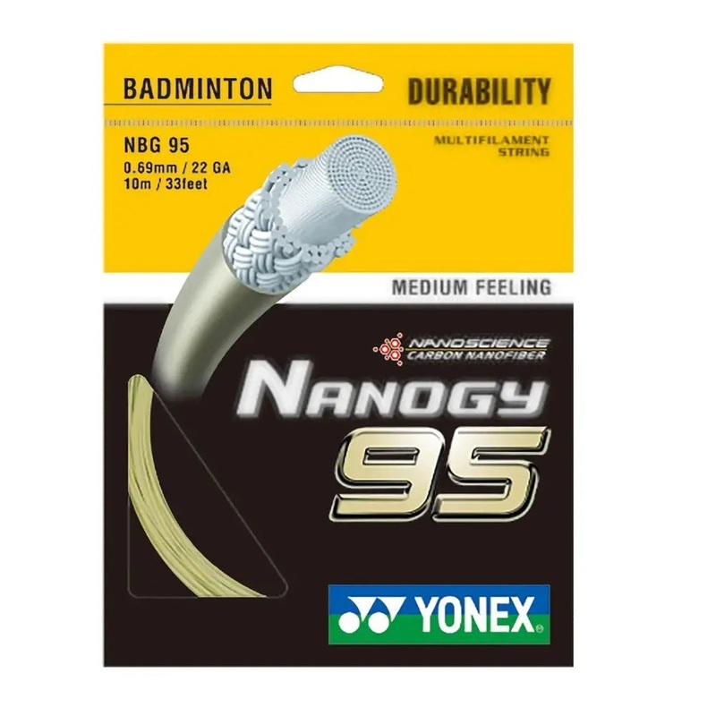 Yonex String Nanogy 95 Cosmic Gold Single Pack 10M