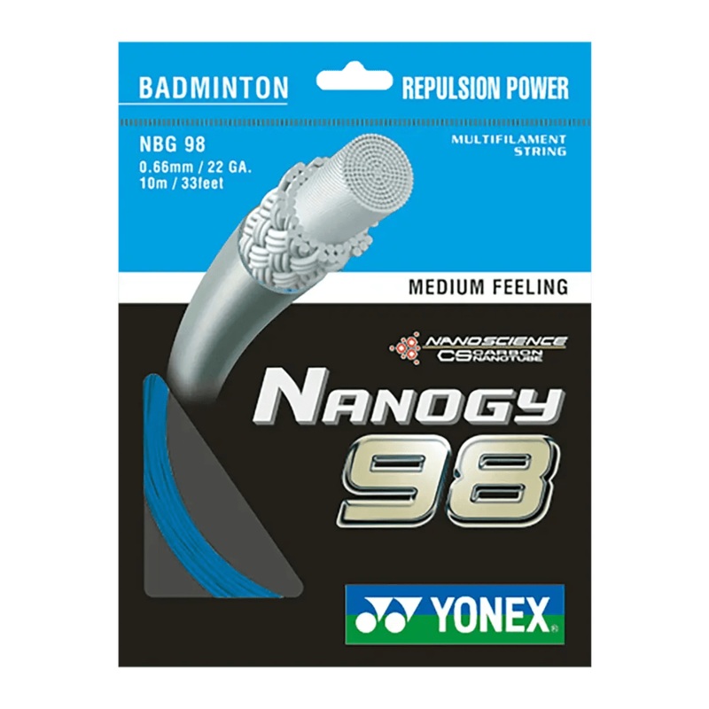 Yonex String Nanogy 98 Blue Single Pack 10M