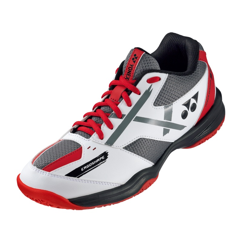 (Clearance) Yonex Power Cushion 39 Wide Badminton Shoes White/Red