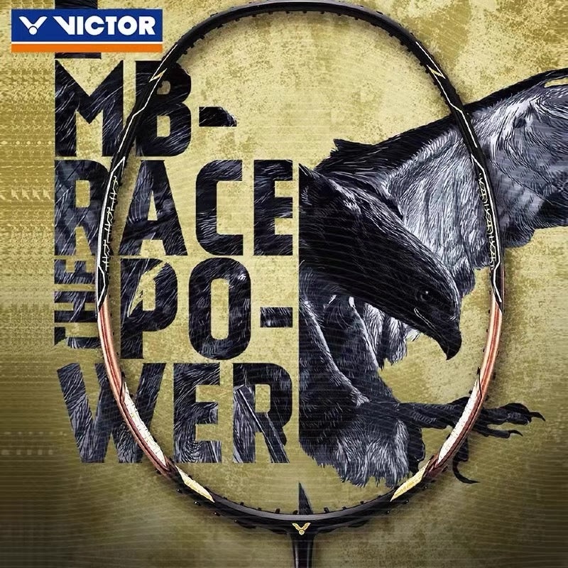 (Free String) Victor Thruster Falcon Badminton Racquet 3UG5 Black