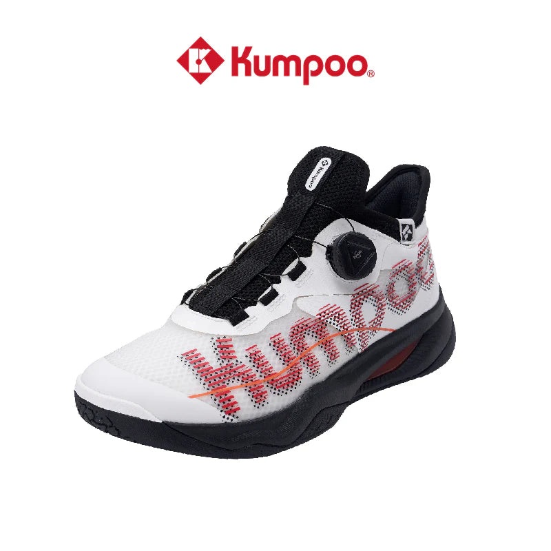Kumpoo KH-G826S Badminton Shoes Black/White/Red