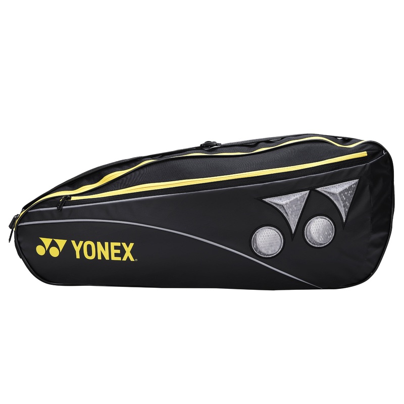 YONEX 23426EX BT6-SR Badminton Kitbag (With Shoe Pocket) Black yellow