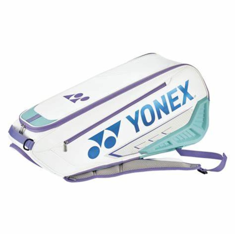 Yonex Expert Racquet Bag (6pcs) BA02326EX White/ Pale Blue