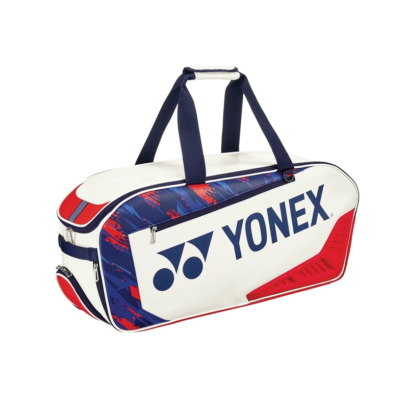 Yonex Expert Tournament Bag (6pcs) BA02331EX White/ Red