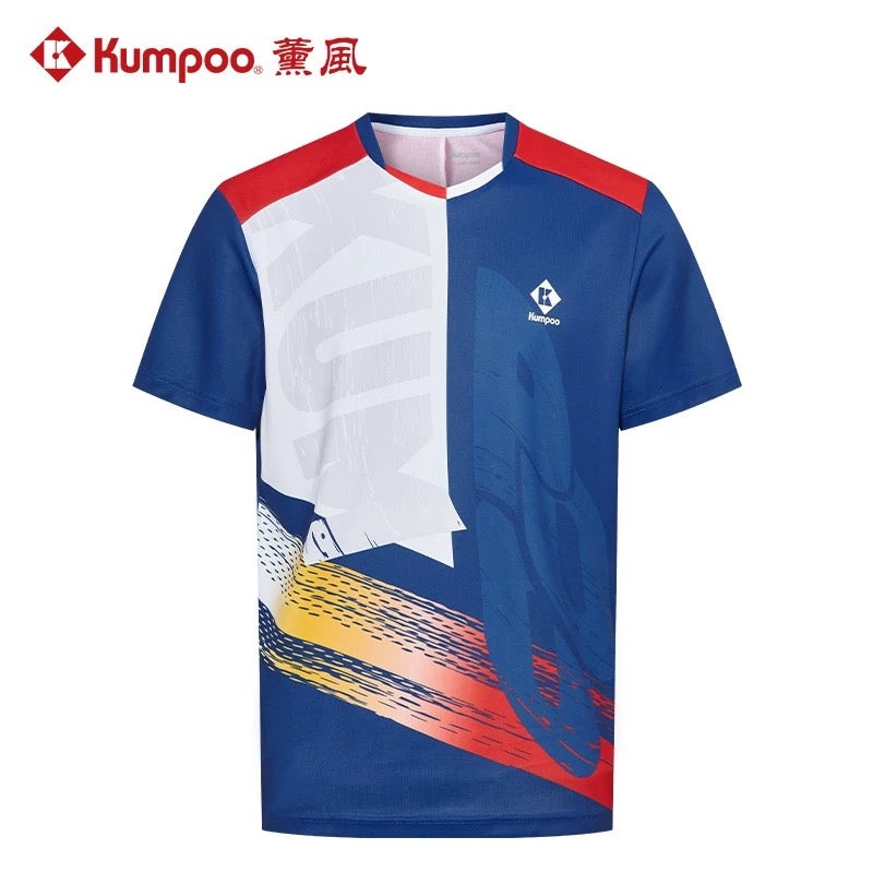 Kumpoo Apparel MEN KW-4115 Blue (See Size Chart)