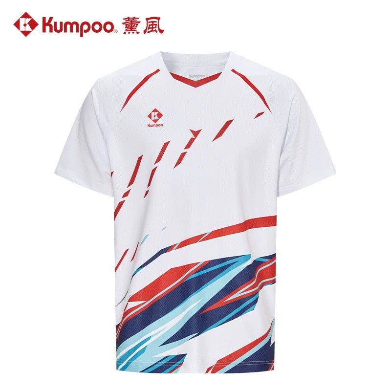 Kumpoo Apparel MEN KW-4118 White (See Size Chart)