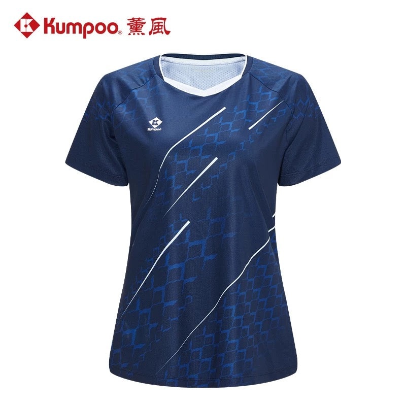 Kumpoo Apparel WOMEN KW-4201 Blue (See Size Chart)