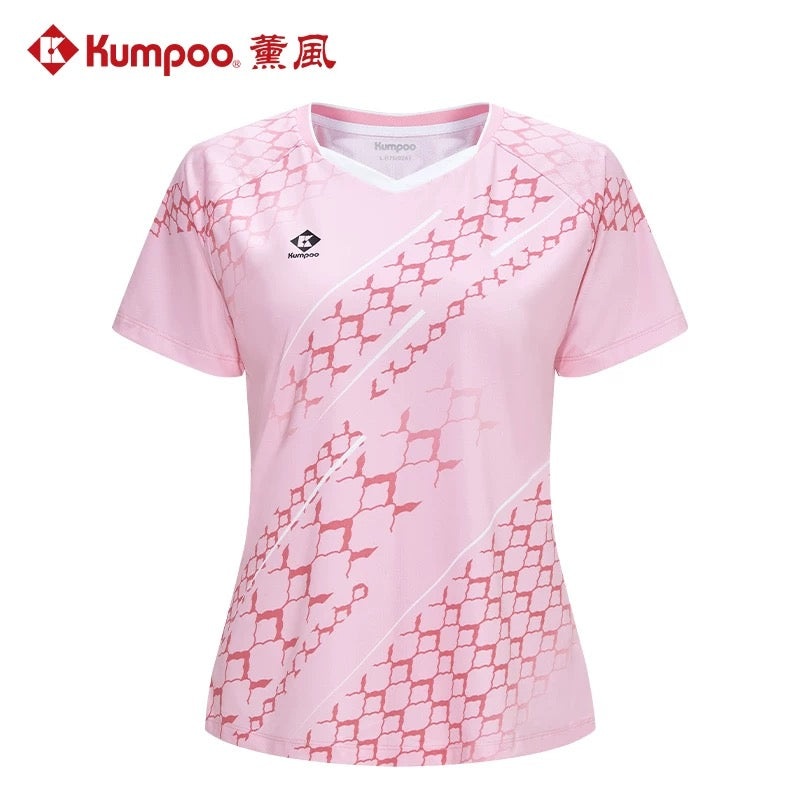 Kumpoo Apparel WOMEN KW-4201 Pink (See Size Chart)
