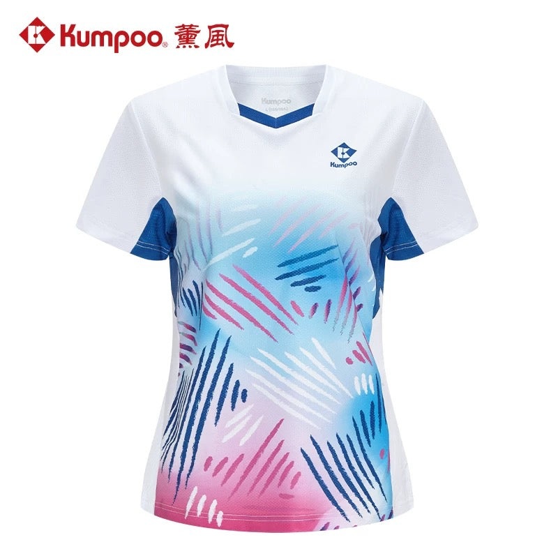 Kumpoo Apparel WOMEN KW-4203 White (See Size Chart)