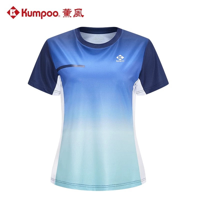 Kumpoo Apparel WOMEN KW-4205 Blue (See Size Chart)
