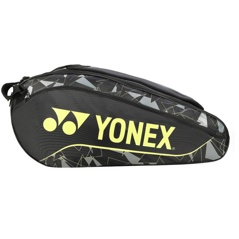 Yonex 2326 T01 BT6 Badminton Kitbag (With Shoe Pocket) Black Light Lime