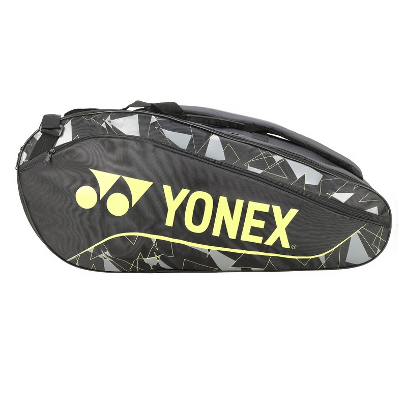 Yonex 2329 T01 BT9 Badminton Kitbag (With Shoe Pocket) Black Light Lime