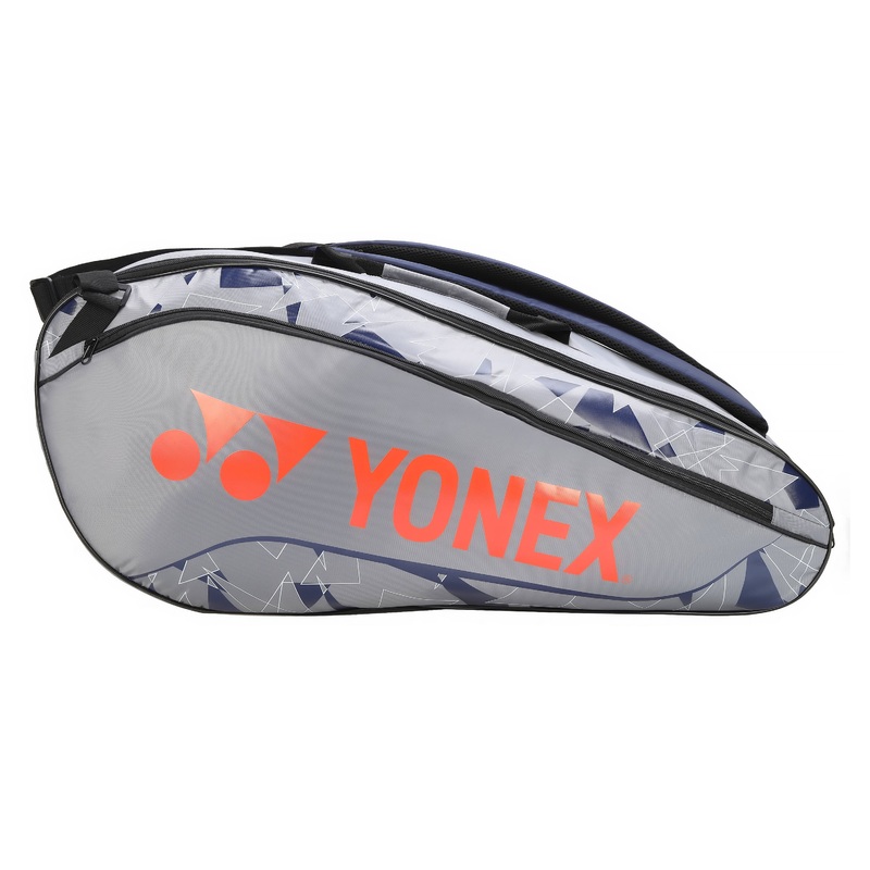 Yonex 2329 T01 BT9 Badminton Kitbag (With Shoe Pocket) Gray Cherry Tomato