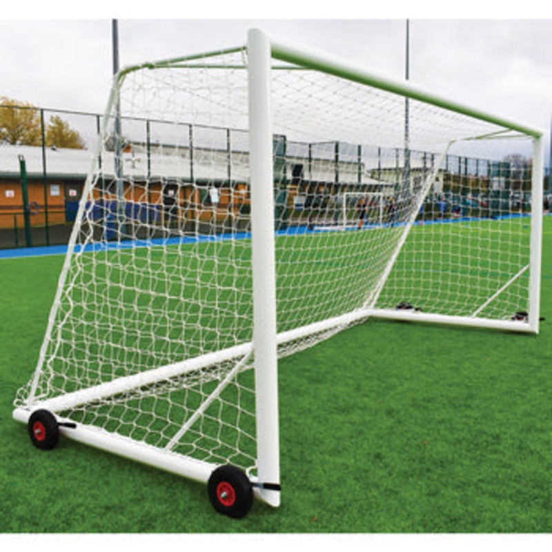 ALUMINIUM SELF-WEIGHTED GOALS PACKAGE, Goals, 9 v 9, 16 x 7′, Pair