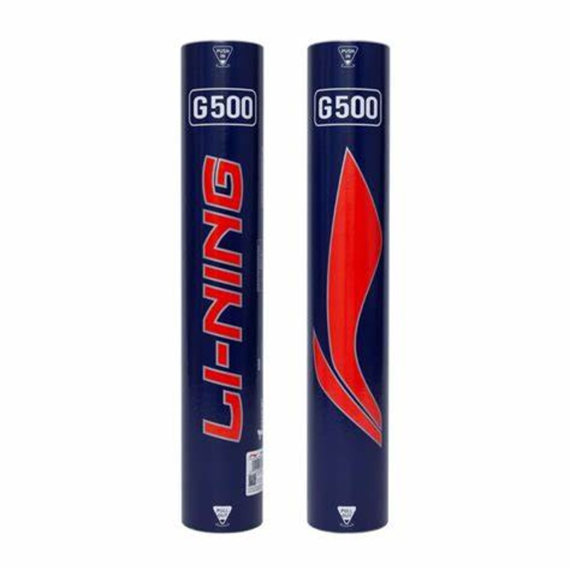 Li-Ning Shuttlecocks G500 Goose Feather One Dozen