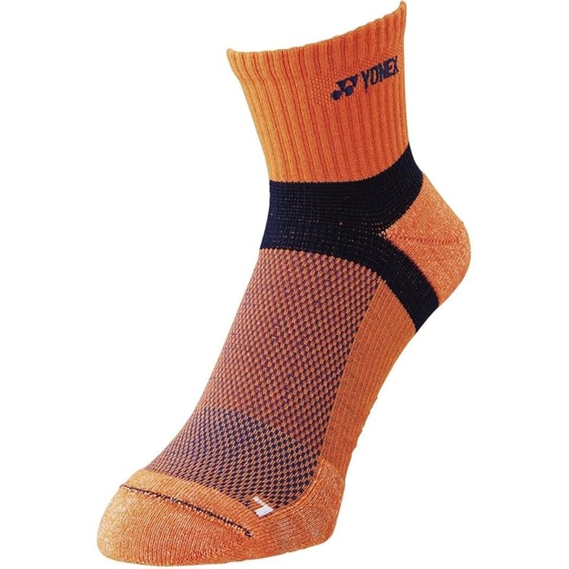 Yonex Unisex Tennis/Badminton Quarter Socks 19232EX High Orange