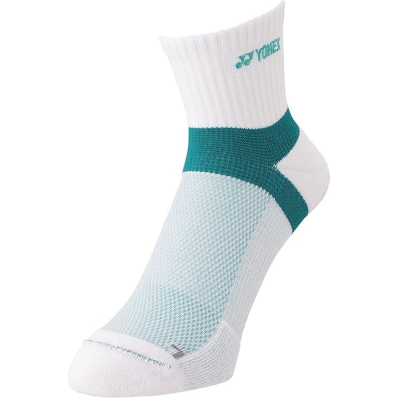 Yonex Unisex Tennis/Badminton Quarter Socks 19232EX White