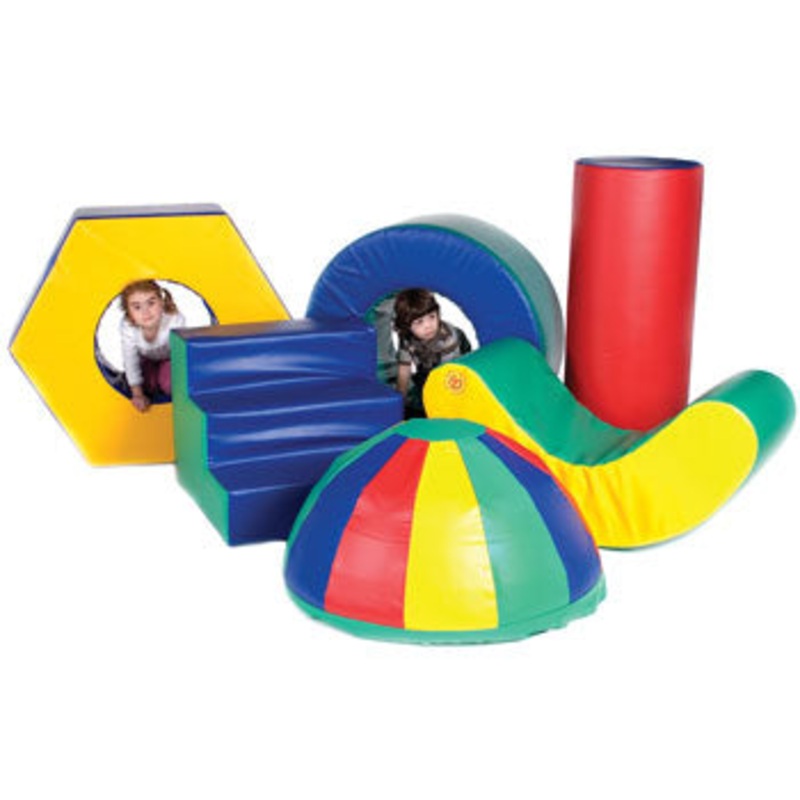 JUMP FOR JOY GYMNASTICS, MOVE & PLAY RANGE, MOVE & PLAY RANGE, AGES 4-7 YEARS, Banana Rocker, 1195x610x455mm, niels larsen, Each