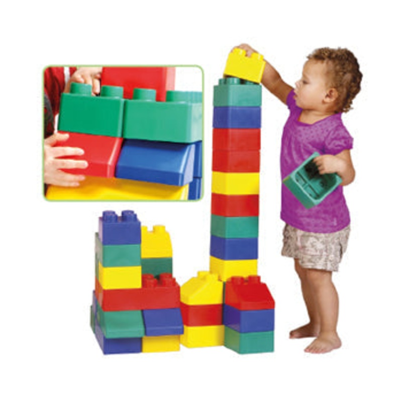 CONSTRUCTION, EDU-BLOCKS, Age 0+, Set of 84 pieces