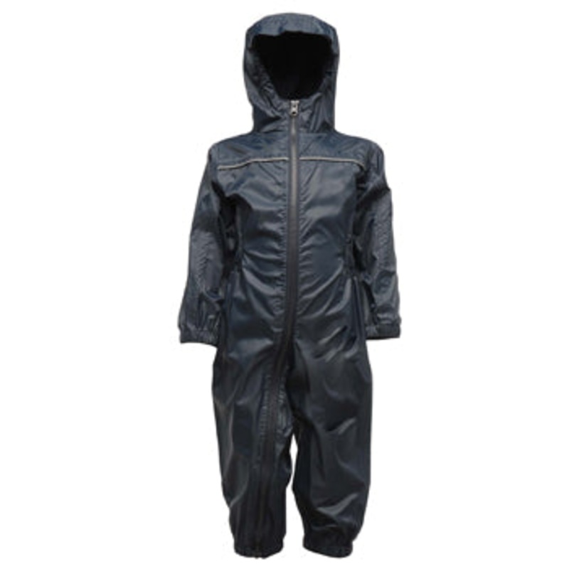 CHILD’S WATERPROOF RAINSUIT, Navy, Navy, 2-3 years, Each