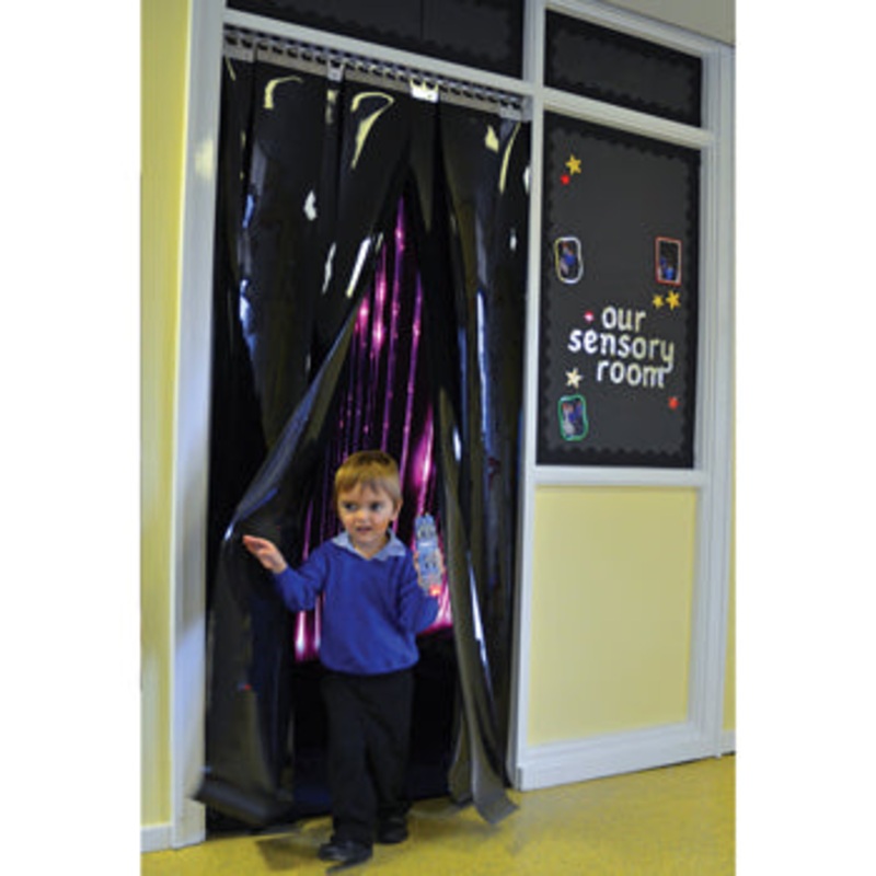 BLACKOUT PVC STRIP DOOR, Single Door 984mm (w), Each