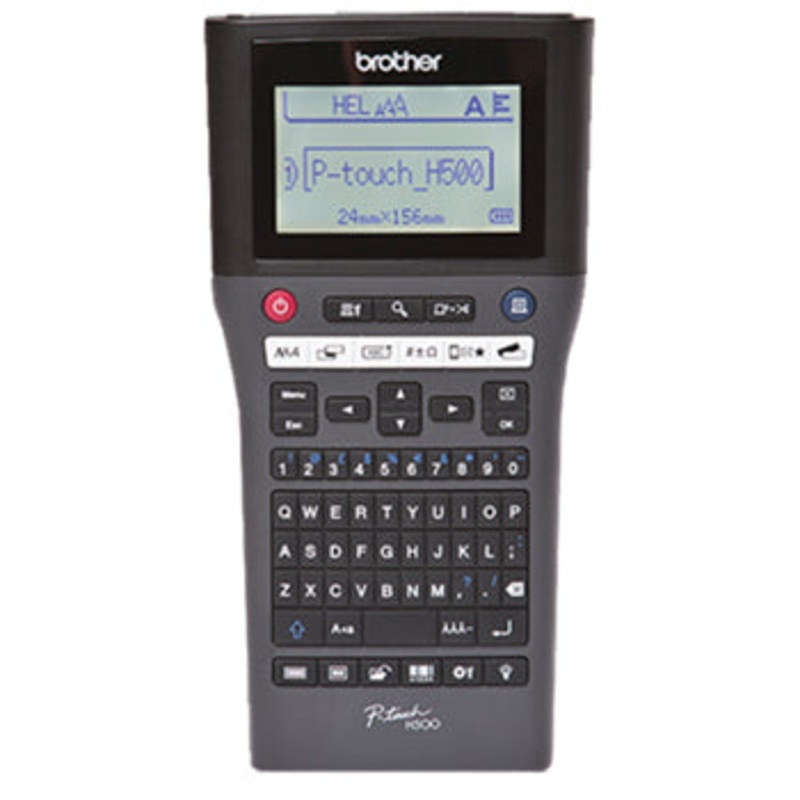 LABELLING SYSTEMS, Brother P-Touch Professional Labellers, PT-H500 Handheld Labelling Machine, Each