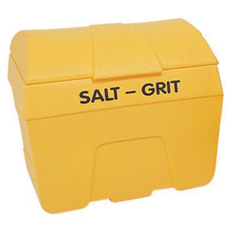 SALT & GRIT BIN – HEAVY DUTY, 200 Litres, Holds 8 x 25kg bags, Each