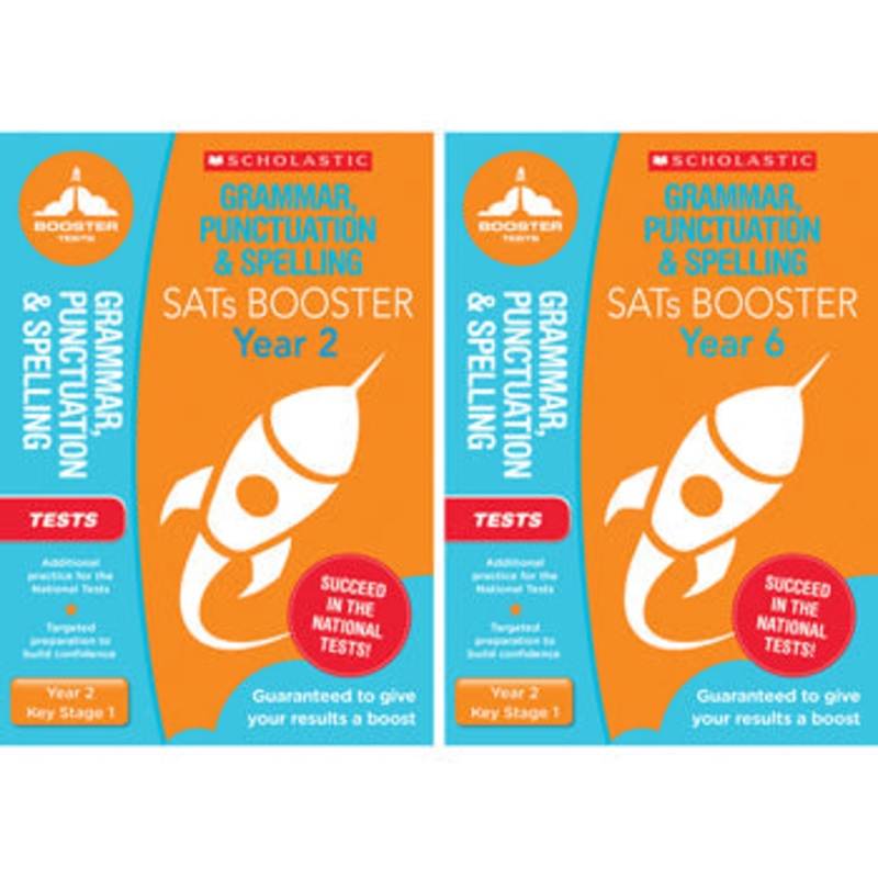 NATIONAL CURRICULUM SATS BOOSTER CLASSROOM PROGRAMME, Grammar, Punctuation & Spelling Tests, Year 6, Pack of 10