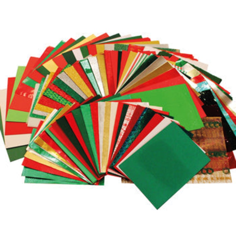 FESTIVE PAPER & CARD BUNDLE, Class Pack of 430+