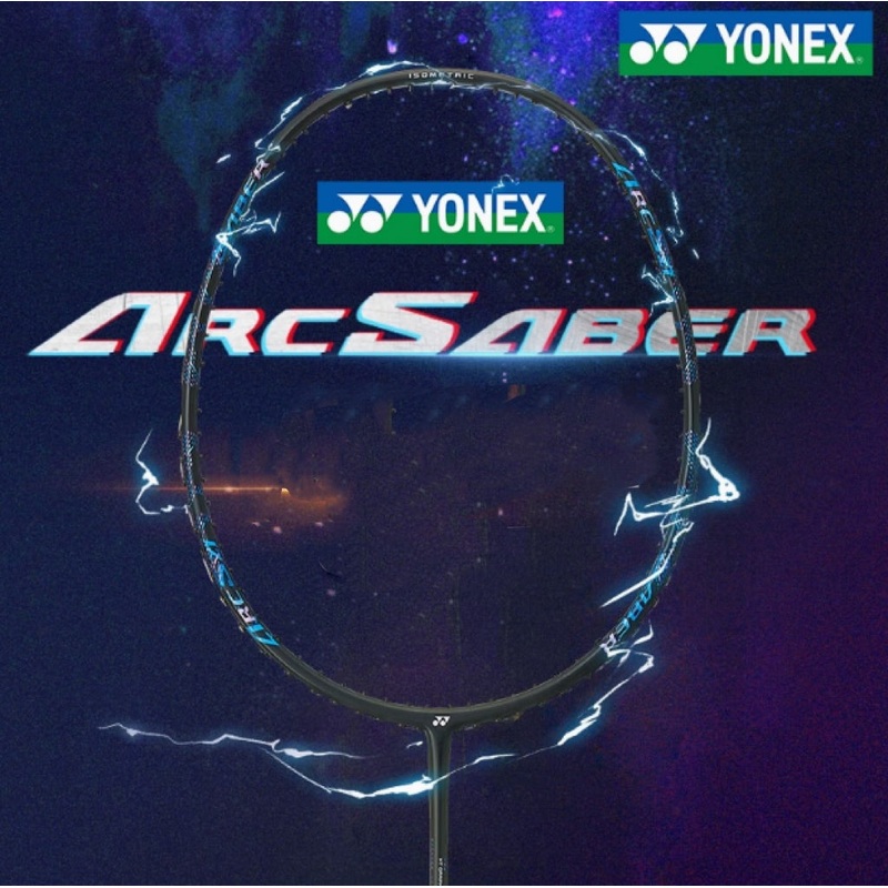 (Clearance) Yonex ArcSaber 2 Clear Badminton Racquet 4UG5 Black/Blue (All Set)