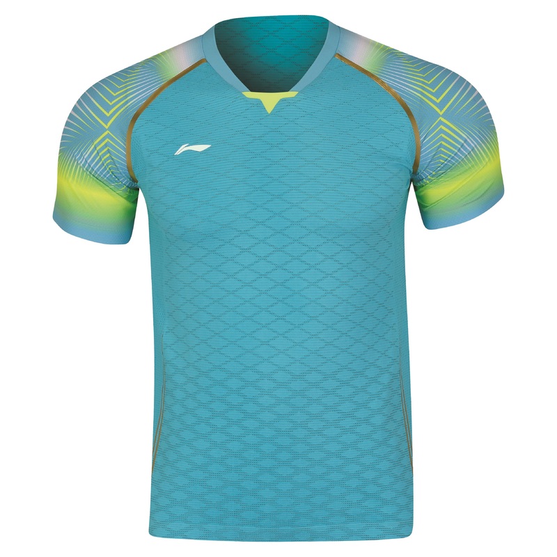 Herren International Players Top Limited Delfin-Blau – AAYQ303-3