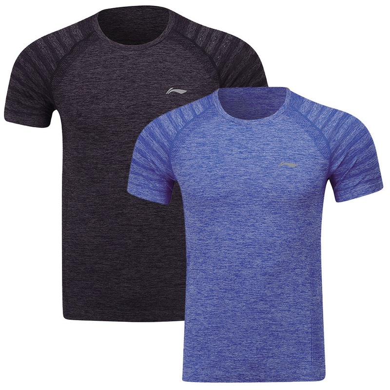 Unisex Sportshirt Seamless Double Pack hellblau – ATSP145-2