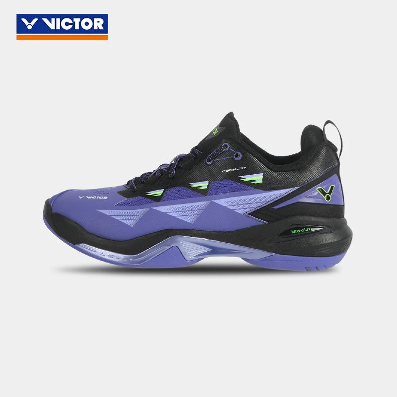 Victor 2025 C90NL JC Badminton Shoes Purple/Black Unisex