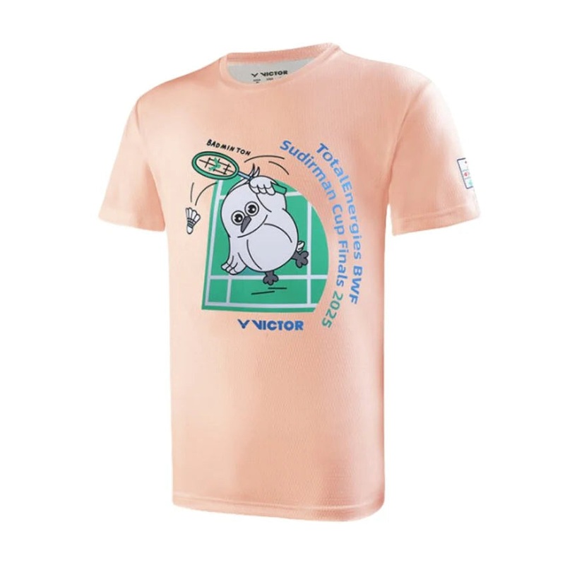 Victor 2025 Sudirman Cup Unisex T-Shirt T-SC2503 O Orange