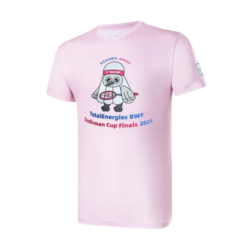 Victor 2025 Sudirman Cup Unisex T-Shirt T-SC2504 I Pink