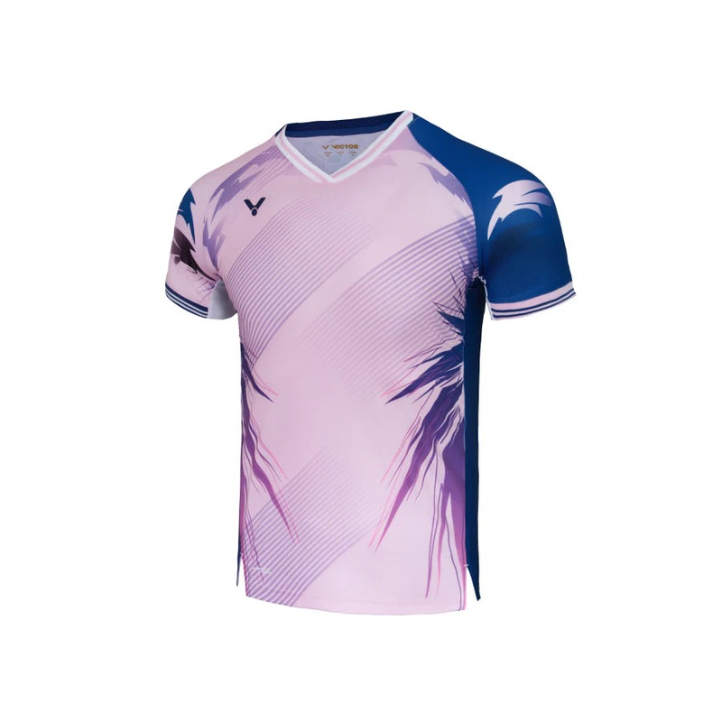 Victor Capsule Collection Unisex Game Shirt T-50007CPS IB Pink/Navy