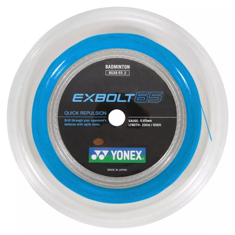 Yonex Exbolt 65 Badminton String Blue 200M