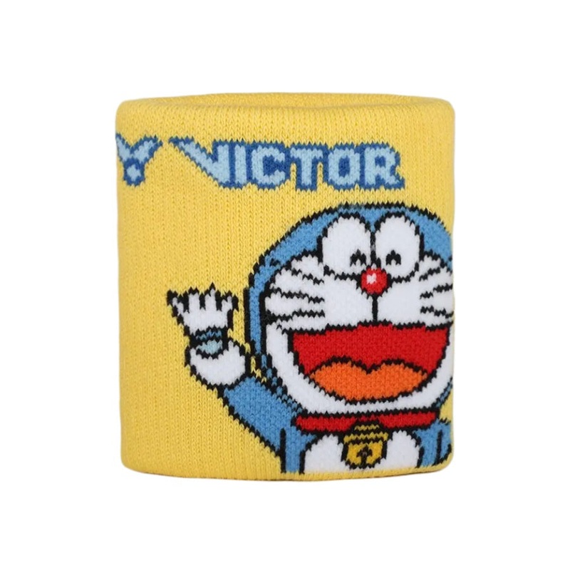 Victor X Doraemon Wrist Band (Yellow)