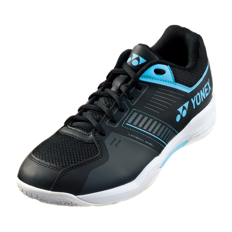 Yonex Power Cushion Strider Flow (Black/Blue) UNISEX WIDE Badminton Shoes