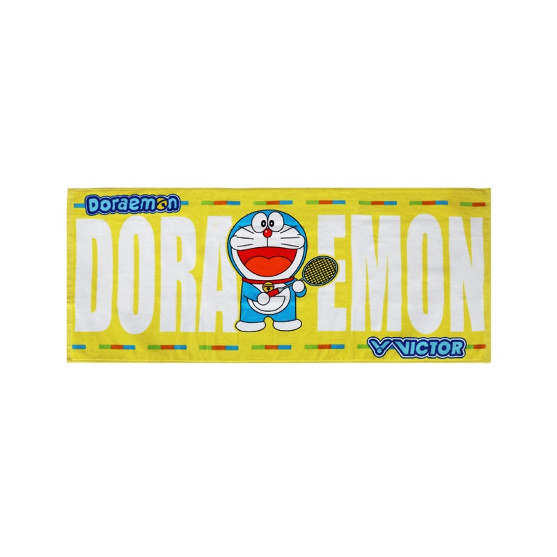 Victor X Doraemon Sports Towel (Yellow)