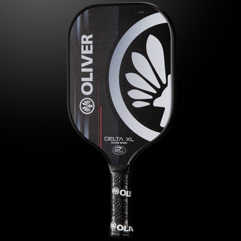 PICKLEBALL SCHLGER – DELTA XL Schwarz/Weiss