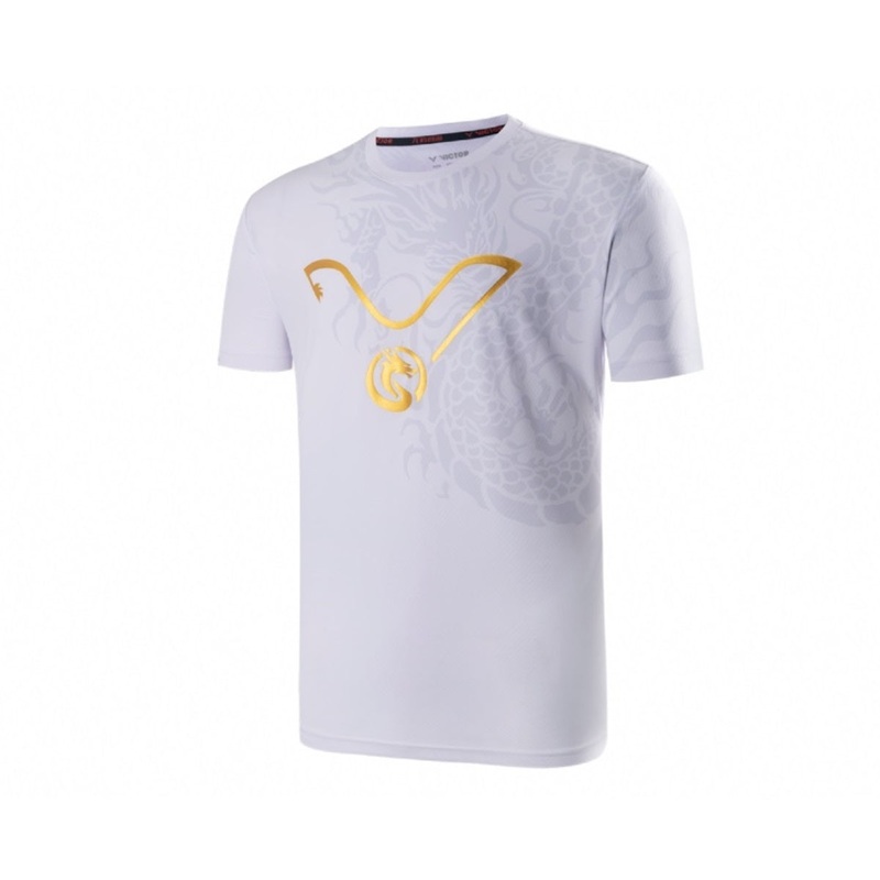 Victor CNY white T-Shirt [Men’s](T-402CNY A)