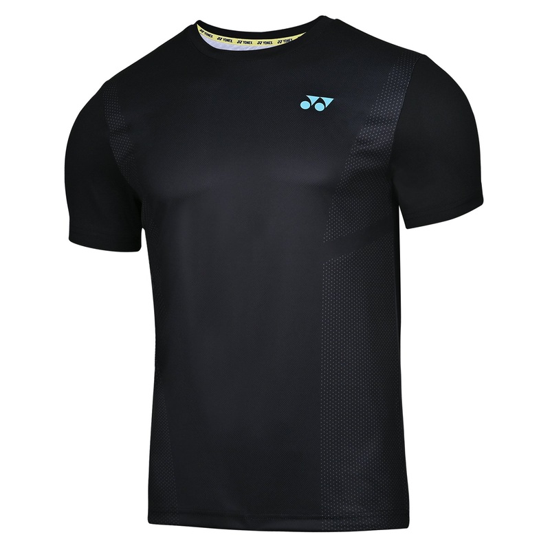 Yonex 2680 Mens Round Neck T-Shirt Apparel Jet Black