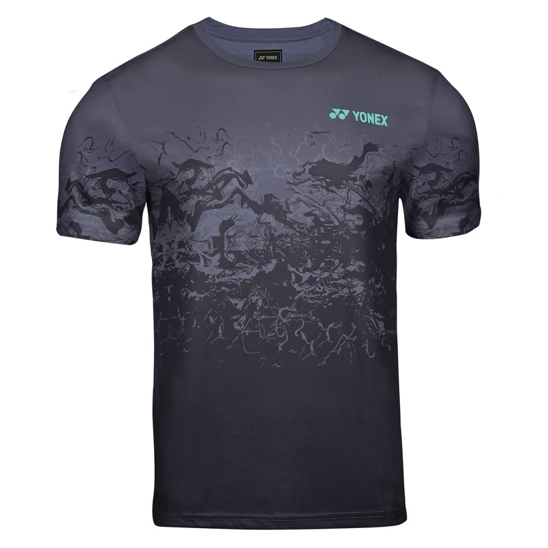 Yonex 2830 Mens Round Neck T-Shirt Apparel Turbulence