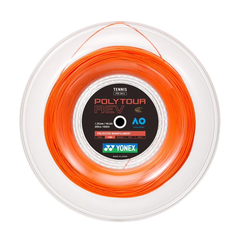 Yonex Poly Tour Rev 1.25mm Reel 16L GA 200M Tennis String