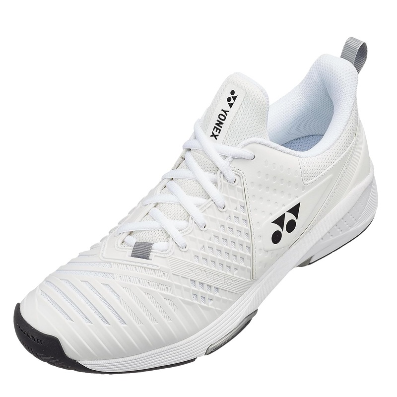 Yonex Sonicage 3 Wide Tennis Shoe Power Cushion White Black