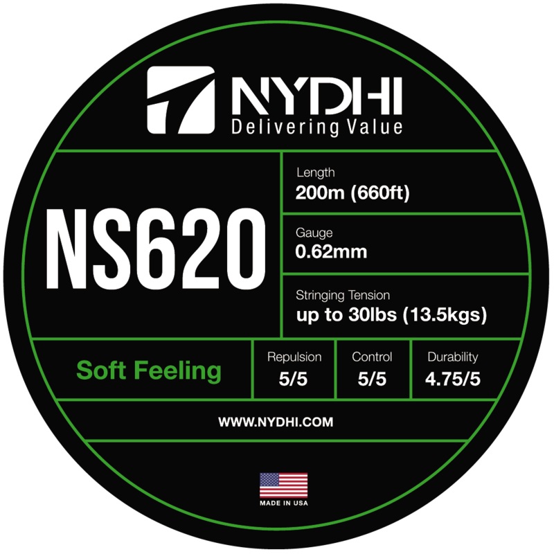Nydhi NS620 (Repulsion) Badminton String Reel (200m)