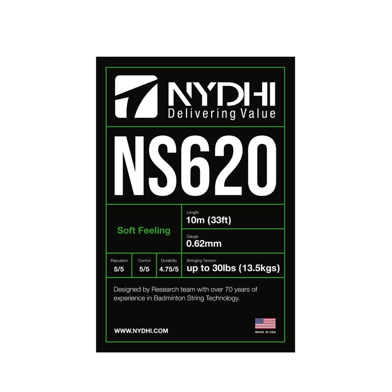 Nydhi NS620 (Repulsion) Badminton String Set (10m)