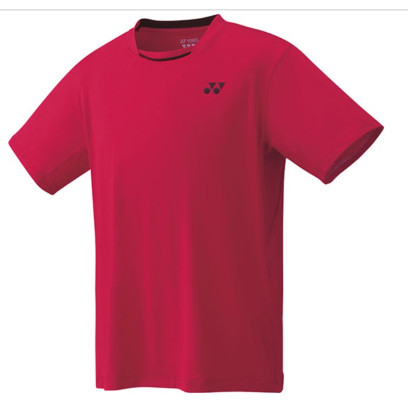 Yonex 10293 Men’s Crew Neck T-shirt (Dark Red)