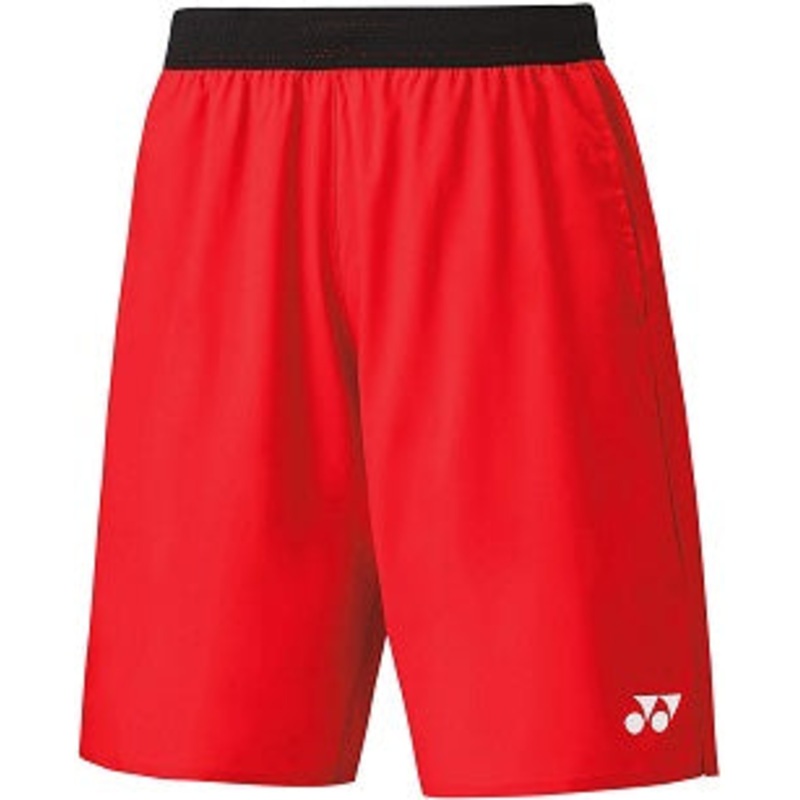 Yonex 15085 Tournament Style Men’s Shorts (Flash Red)